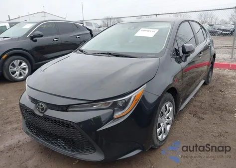 2021 Toyota Corolla Le из США, поврежденный, VIN 5YFEPMAE3MP236298